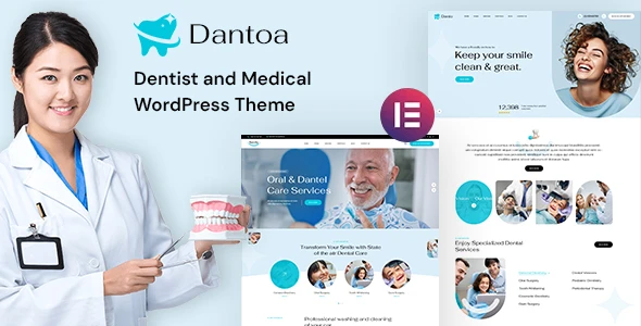 Dantoa – Dental & Medical WordPress Theme