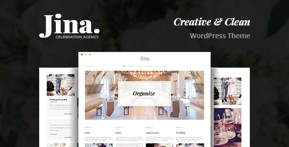 Jina – Celebration Agency Theme
